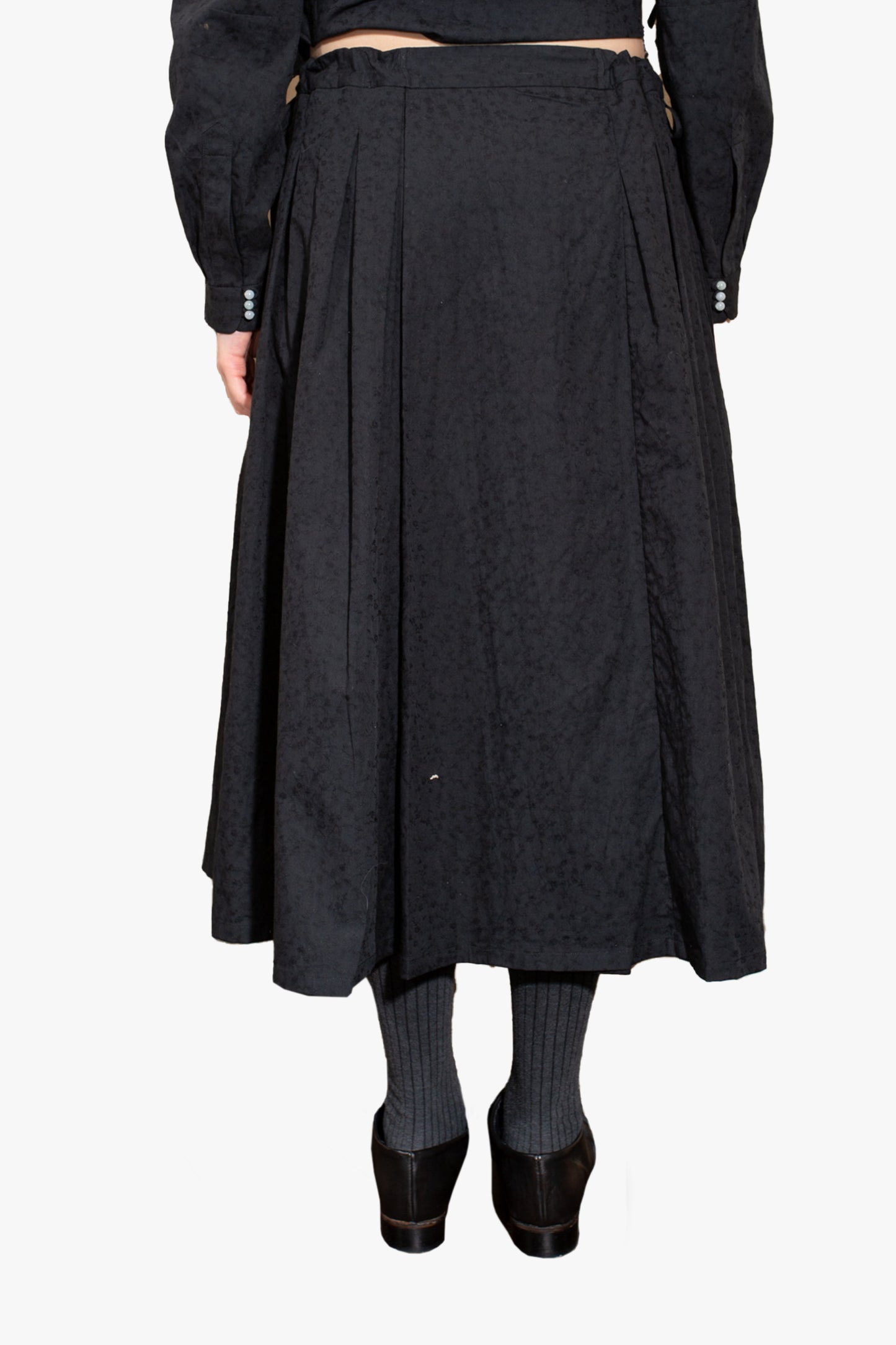 Obsidian Drawstring Skirt