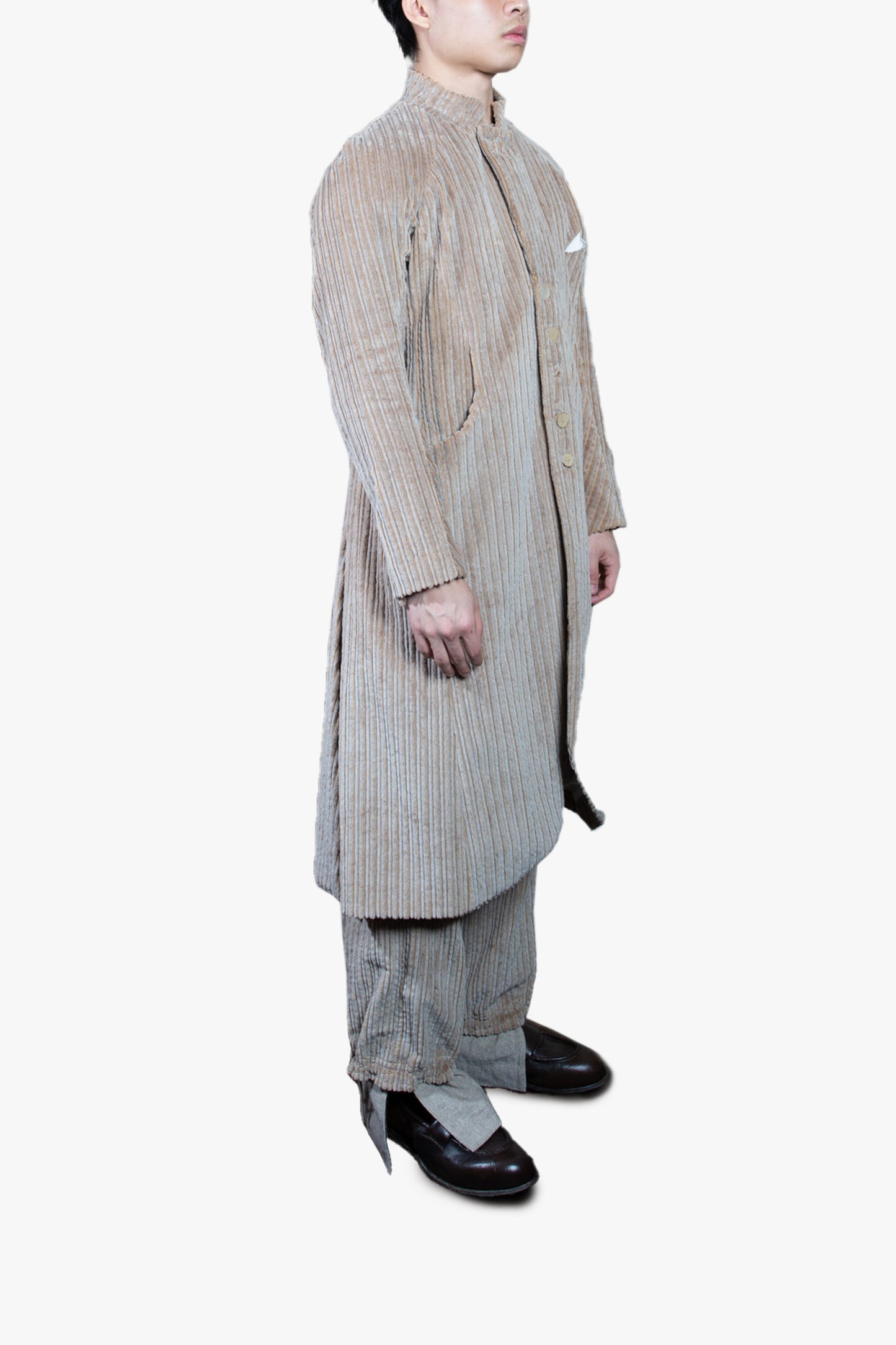 Track long coat