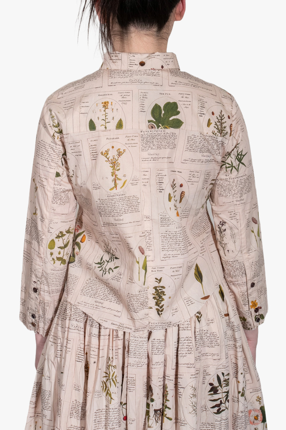 WINTER HERBARIUM CROP SHIRT