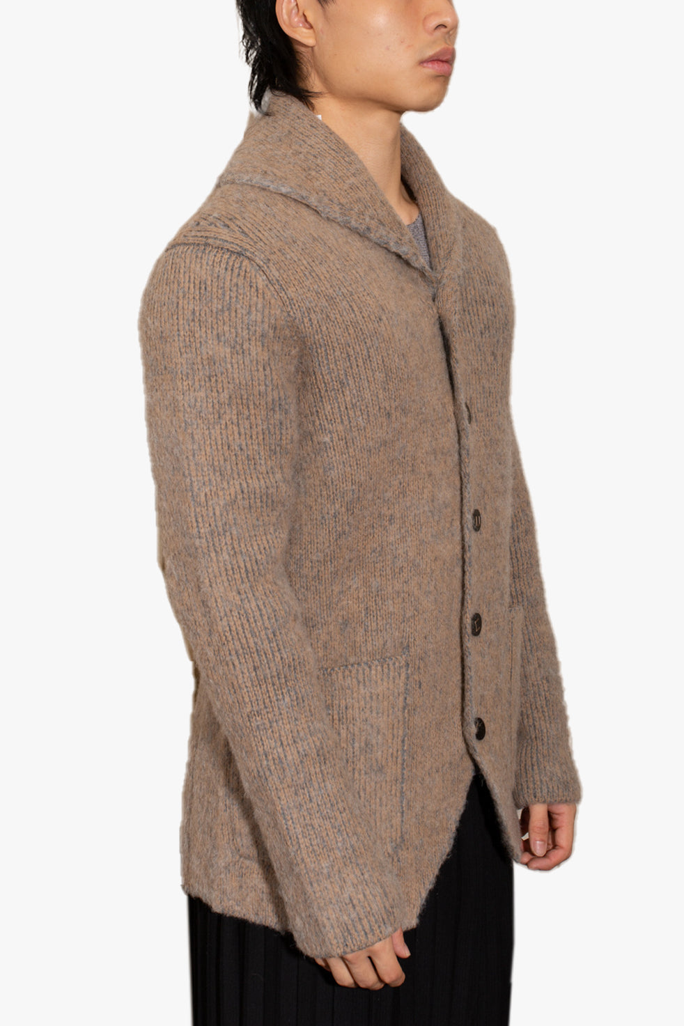 SCARF COLLAR BLAZER