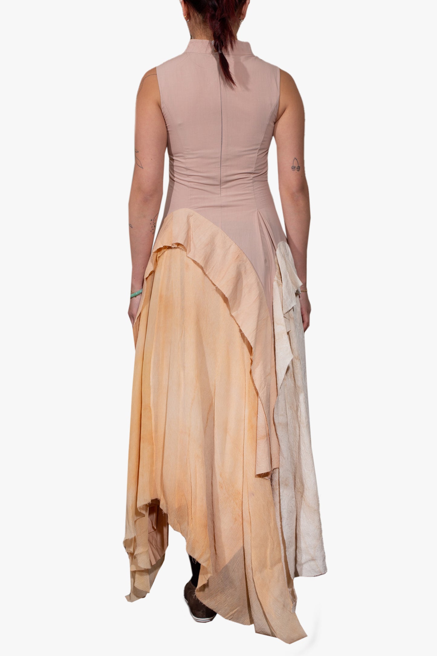 Asymmetrical sleeveless Dress