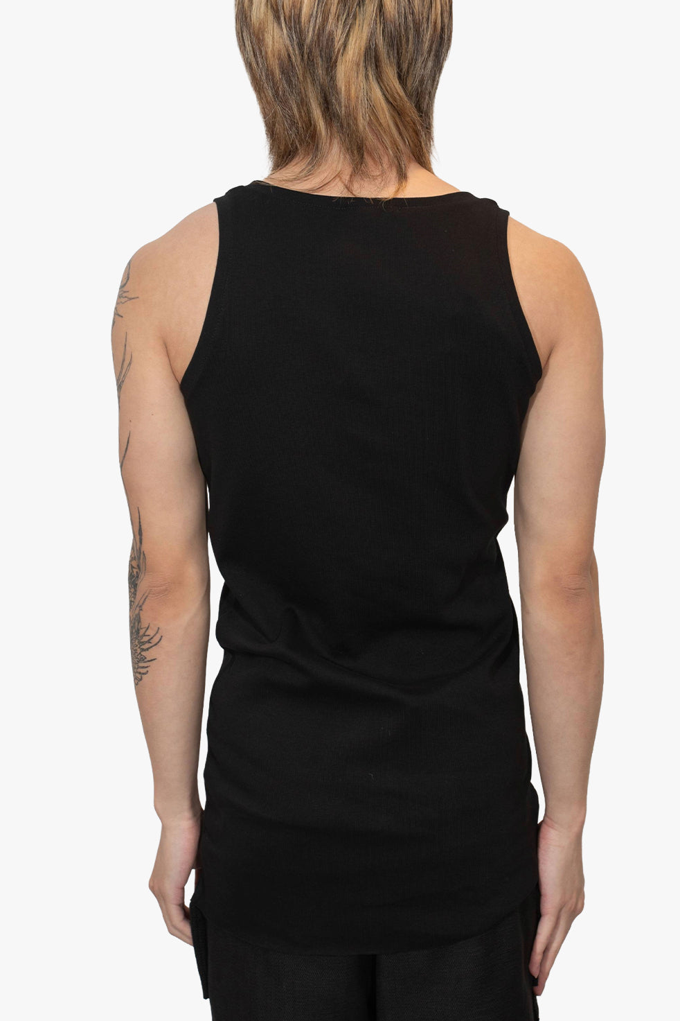 Asymmetrical RIB Tank top