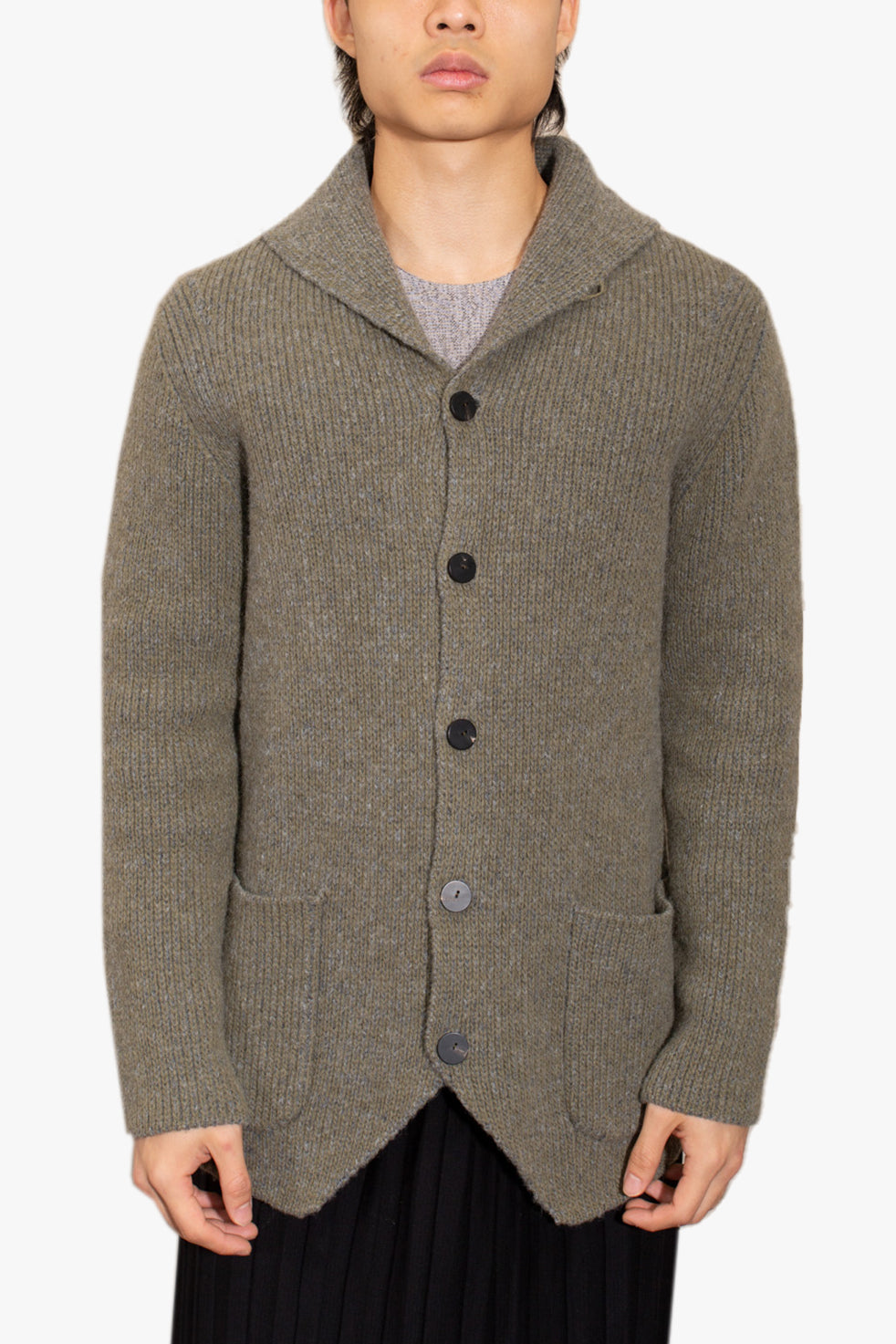 SCARF COLLAR BLAZER
