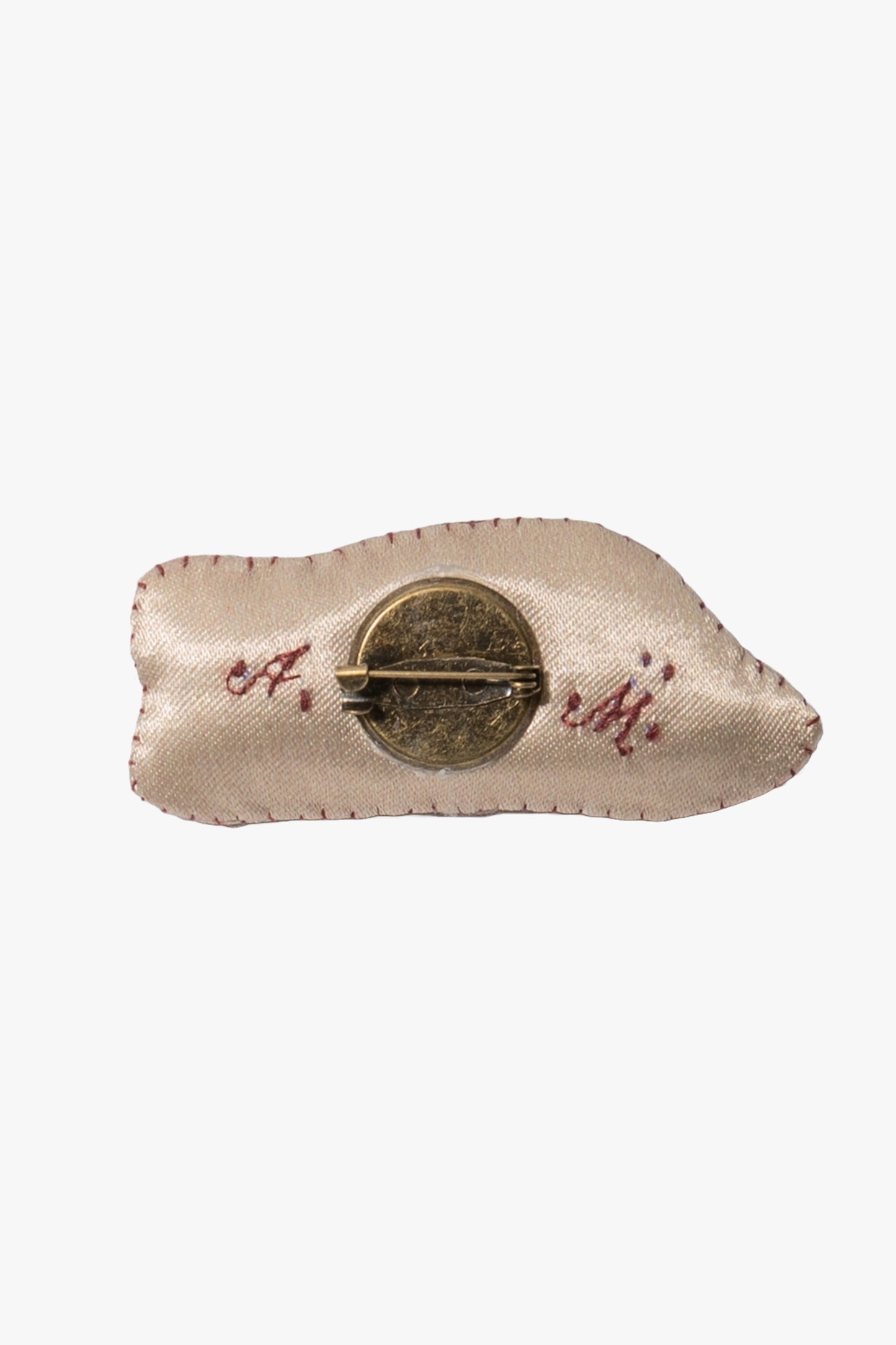 SATIN BROOCH