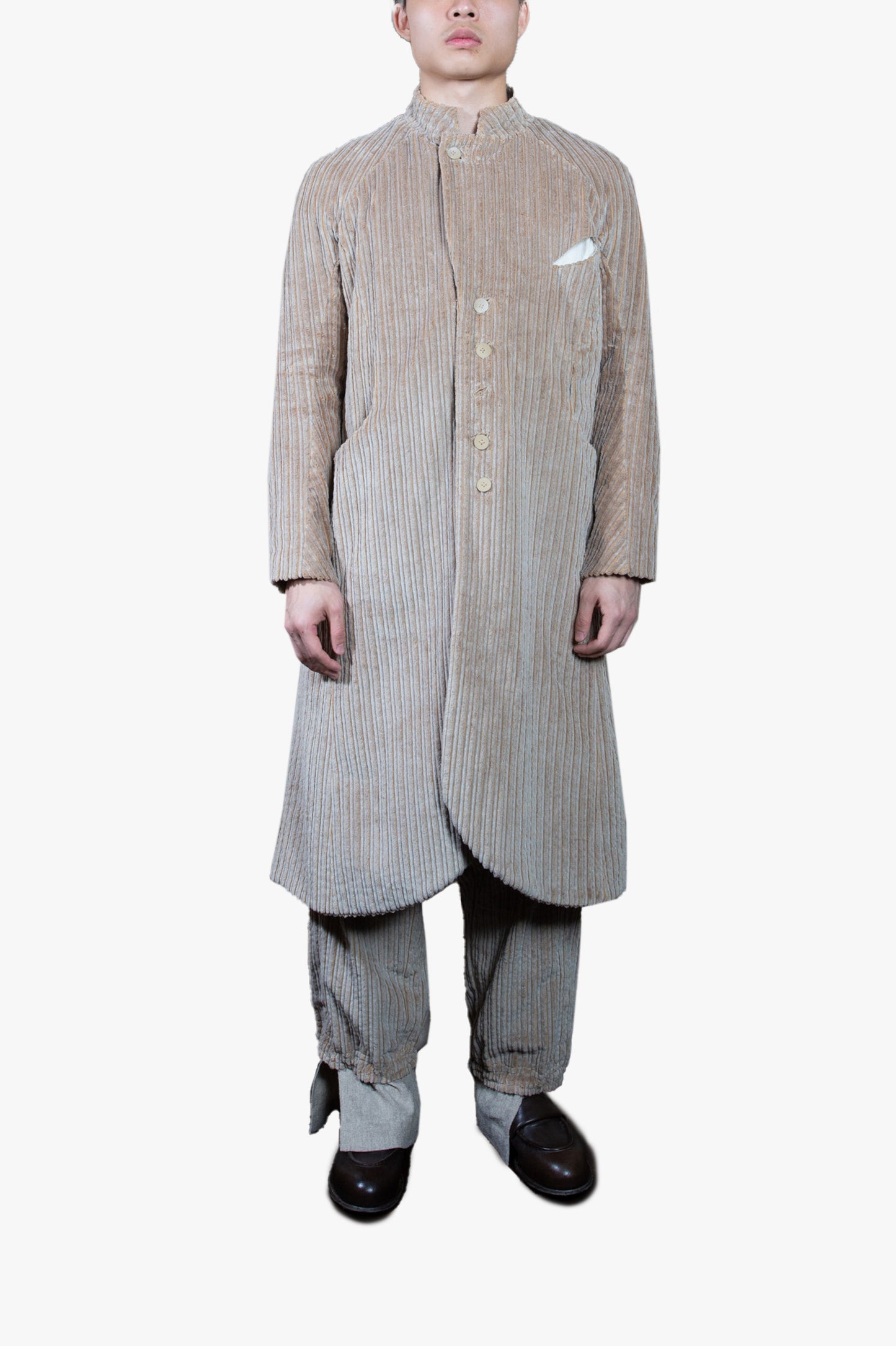 Track long coat