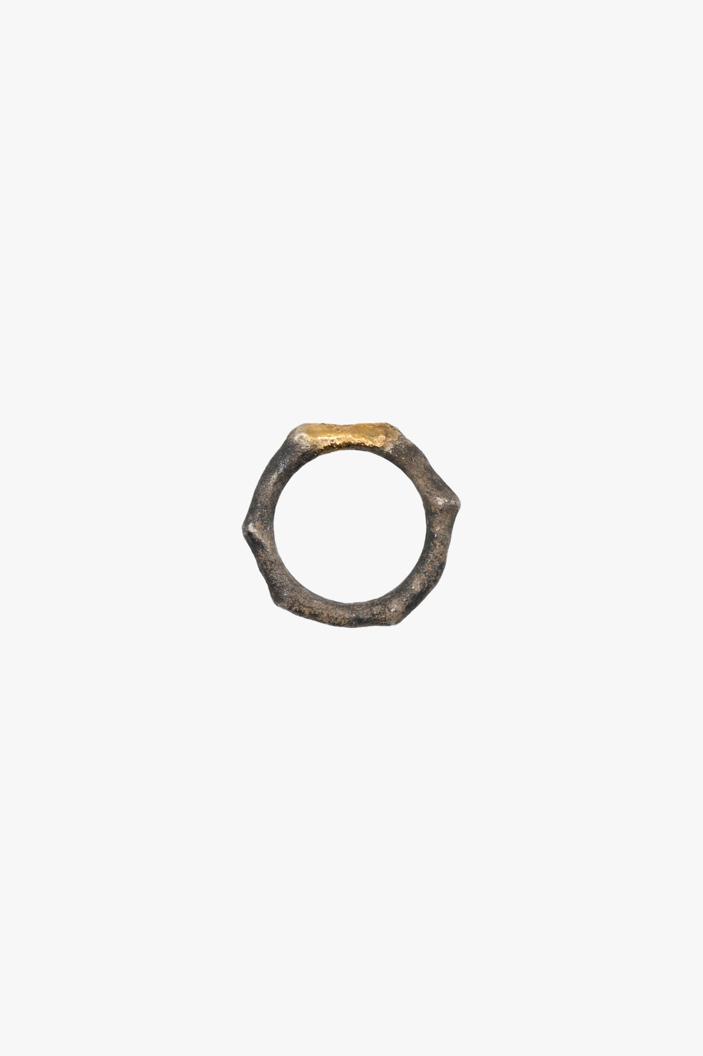 BONE Ring No.3 with 9ct gold