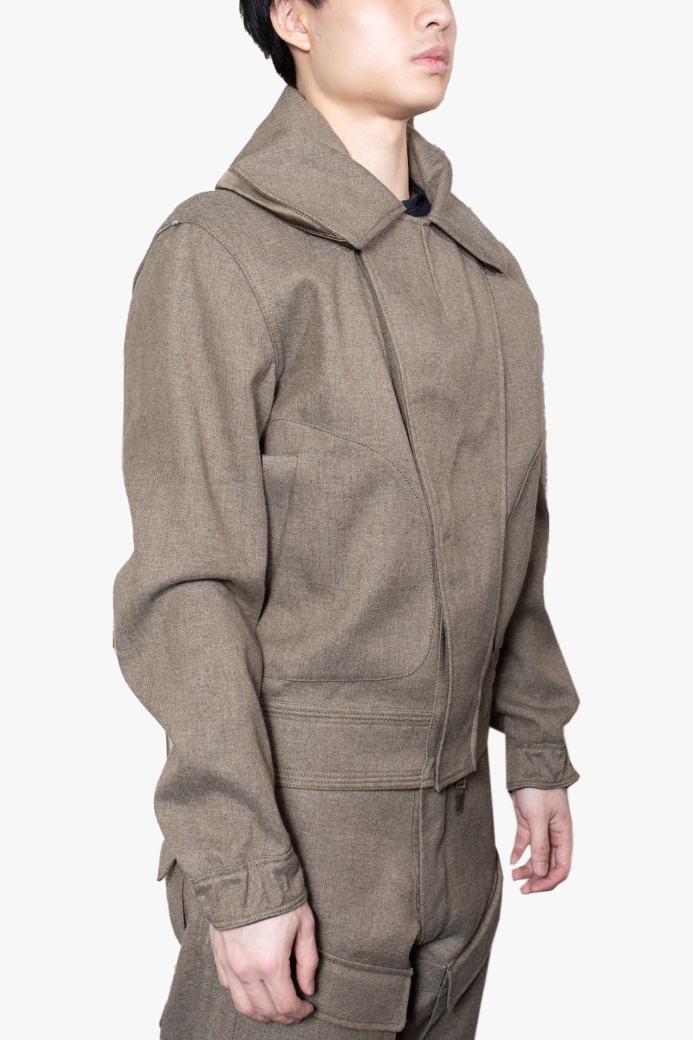 O-168 CASE 65 Reversible Aviator Jacket with internal Hood