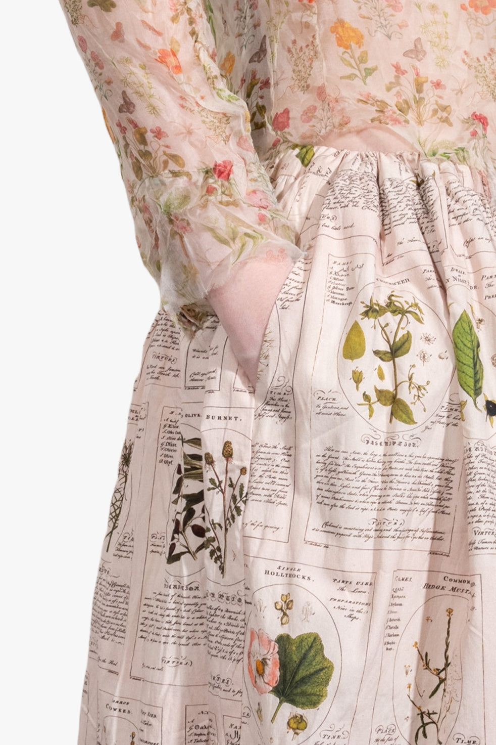 DOUBLE LAYER WINTER HERBARIUM SKIRT