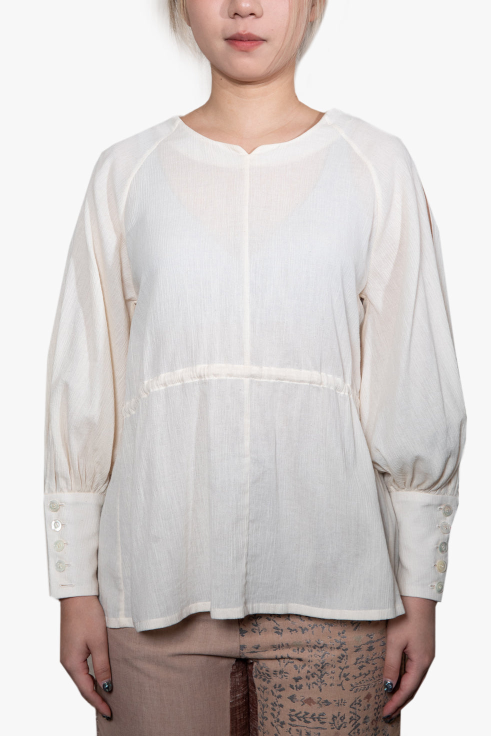 Open Sleeve Blouse
