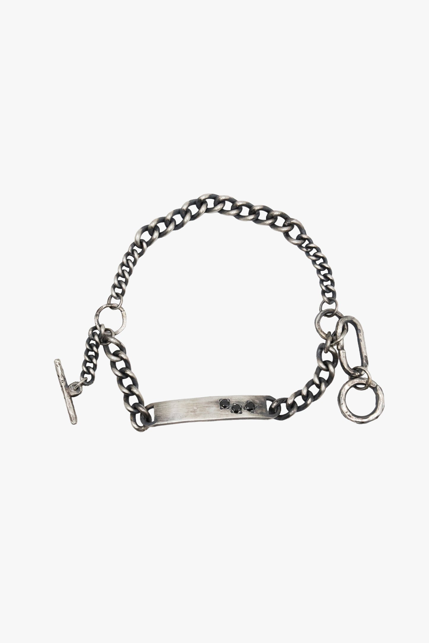 BX21 double chain ID Tag bracelet