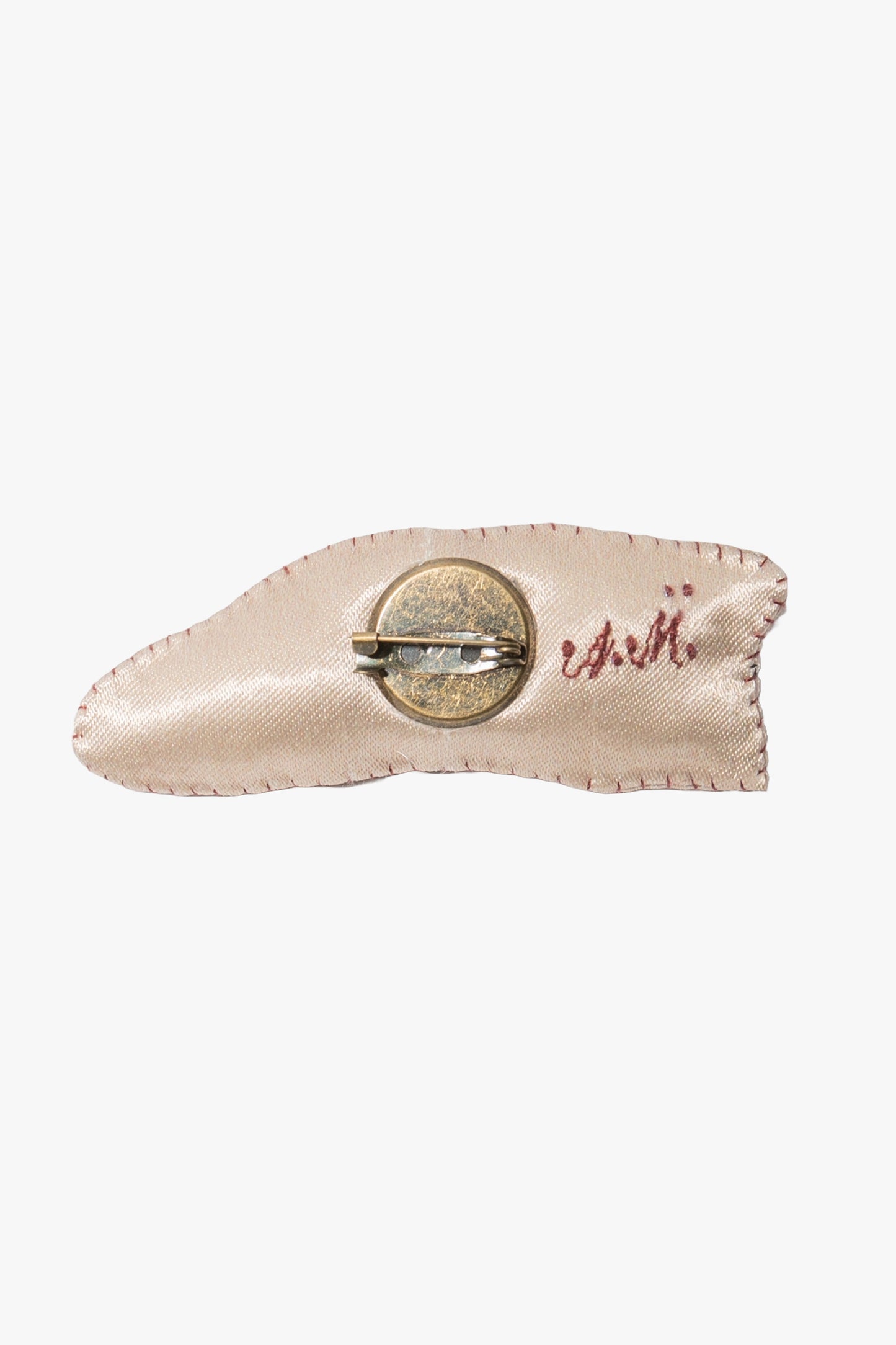 SATIN BROOCH #2