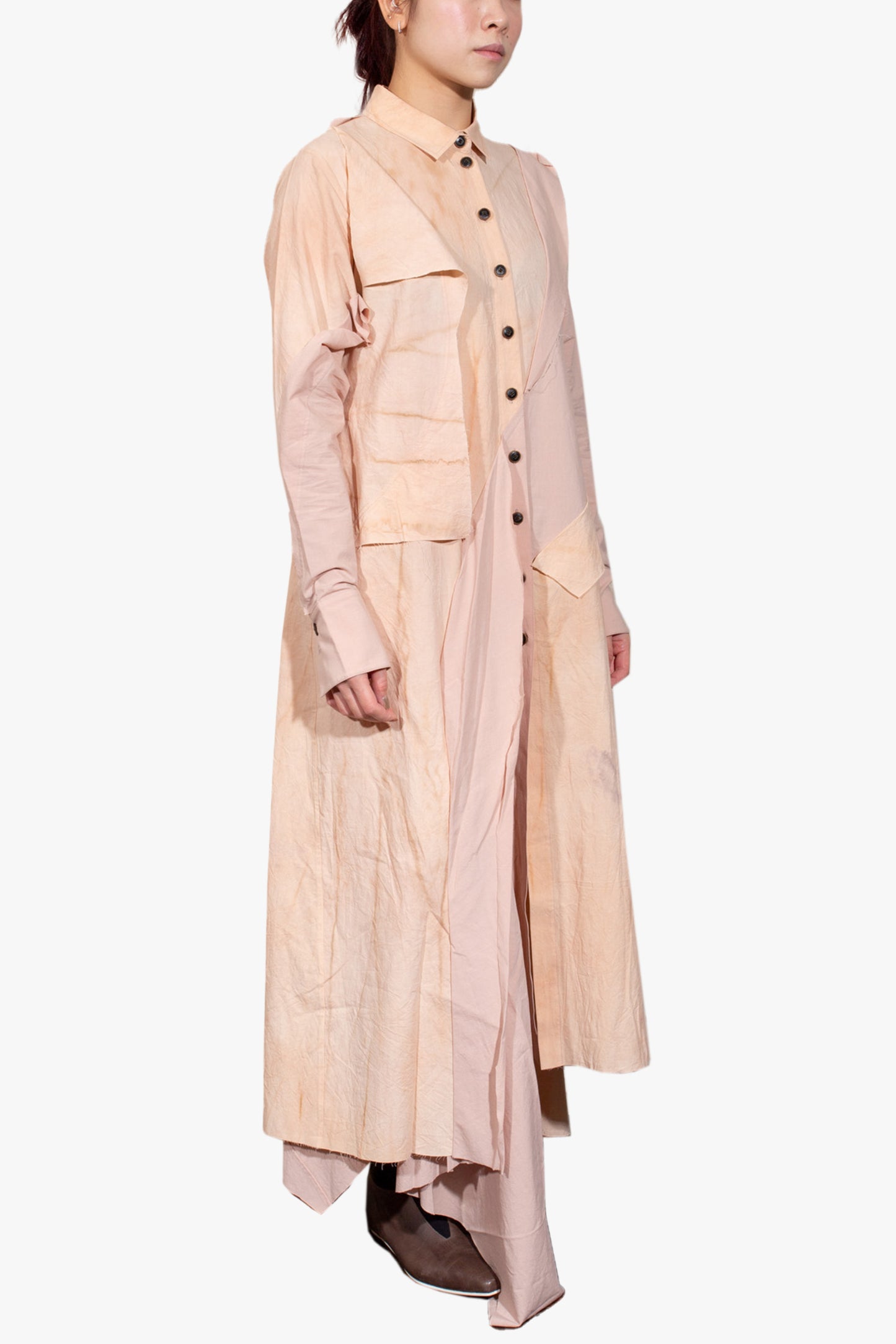 Asymmetrical Shirt Dress
