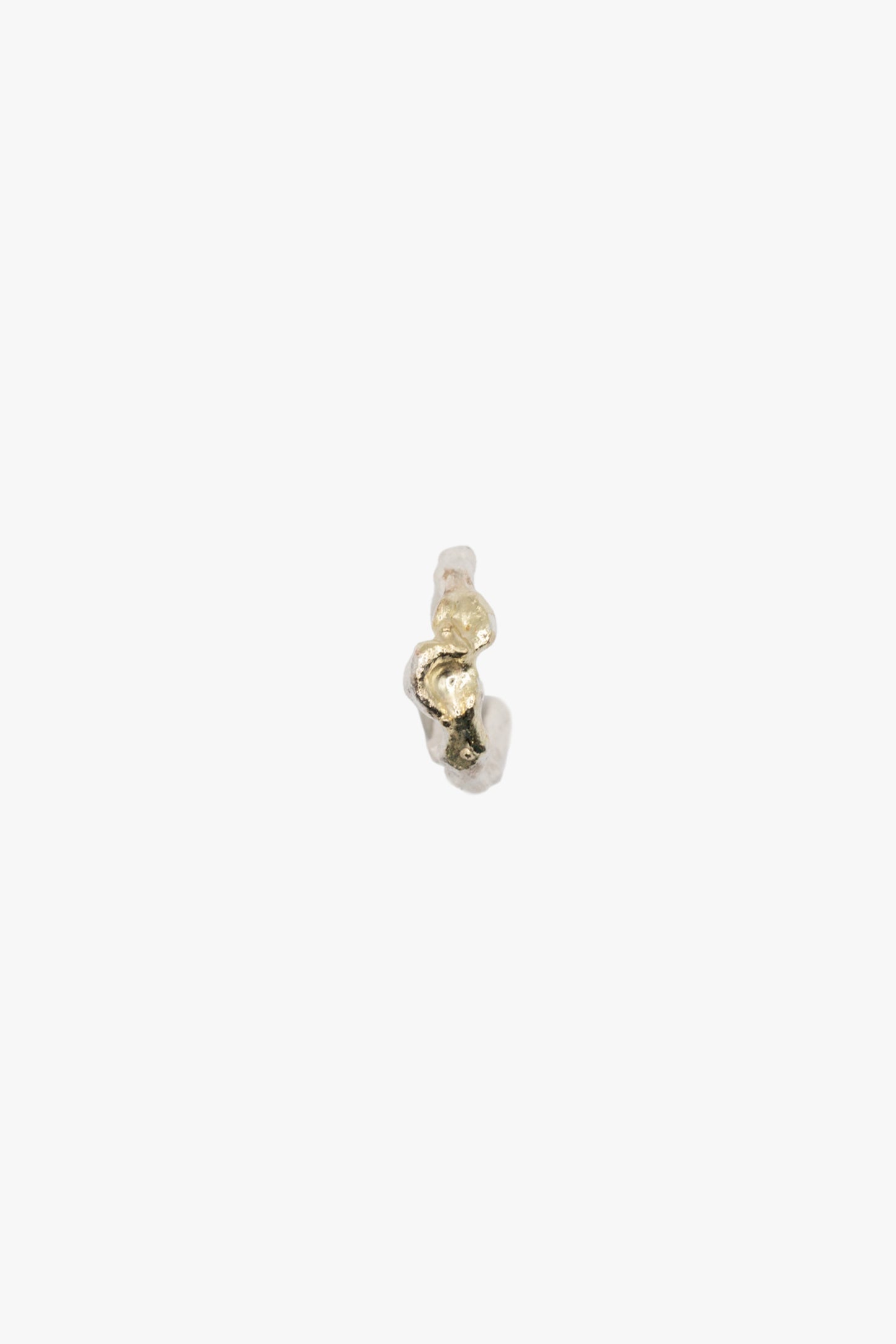 BONE Ring No.3 LONG with 9ct gold
