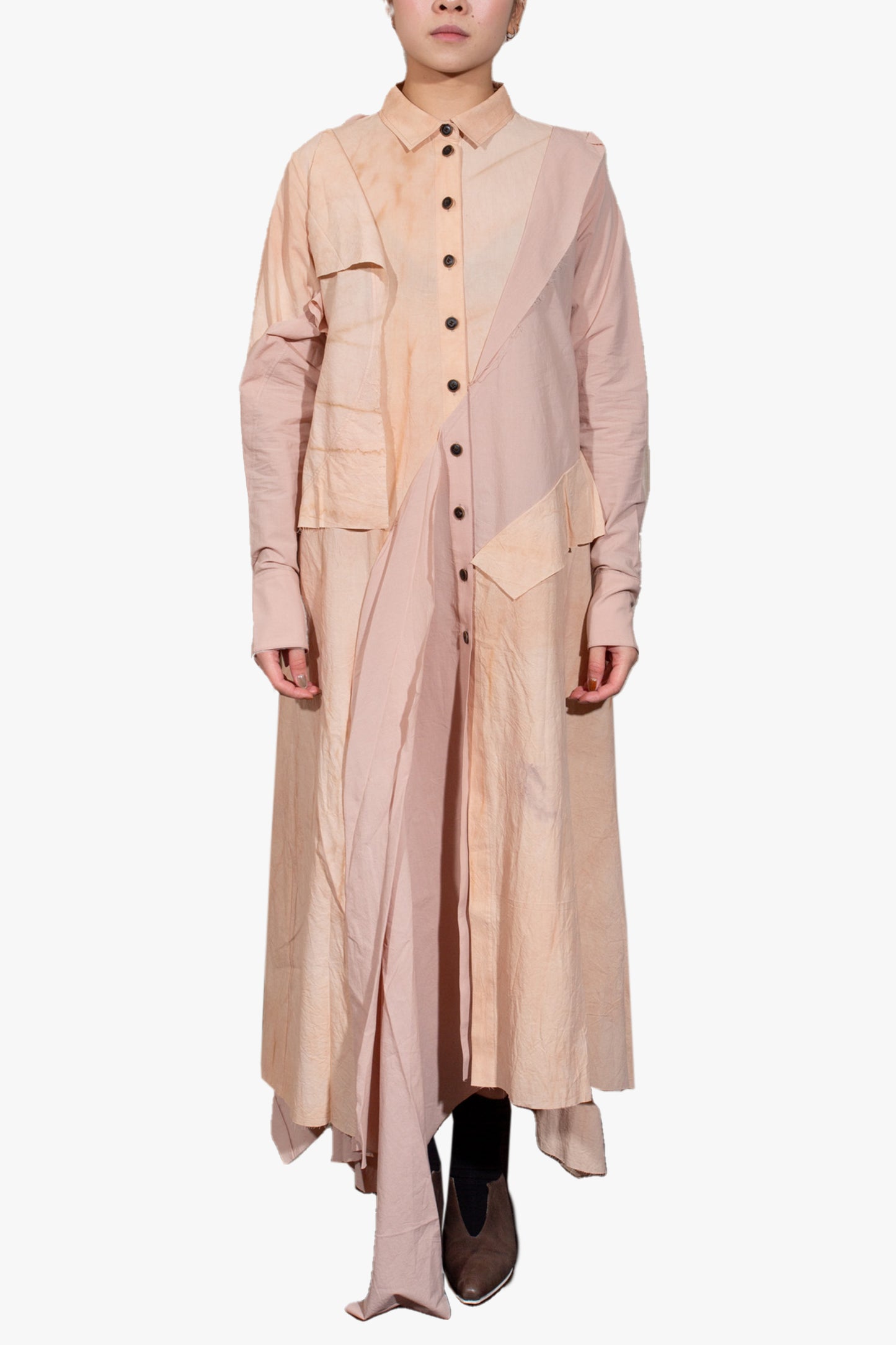 Asymmetrical Shirt Dress