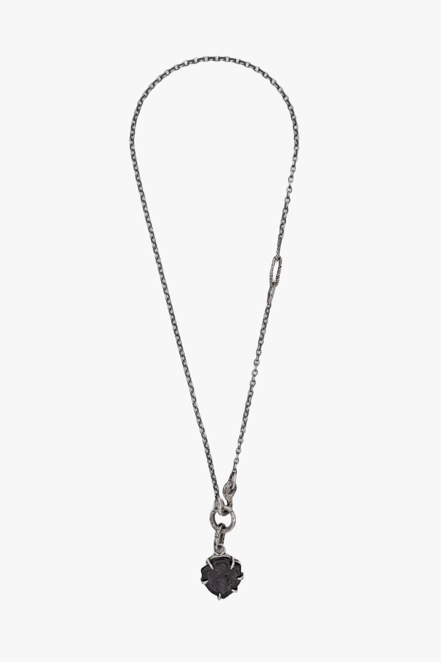 NX15 Tramline pendant necklace