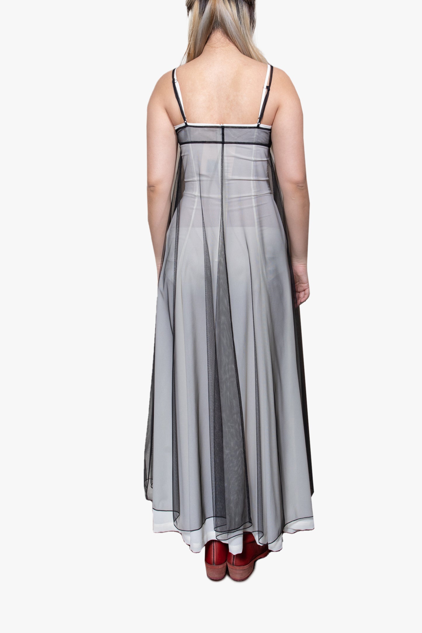 Double-layered Evening Dress