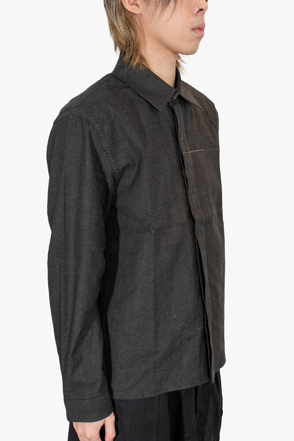 Stitched embossed shirt