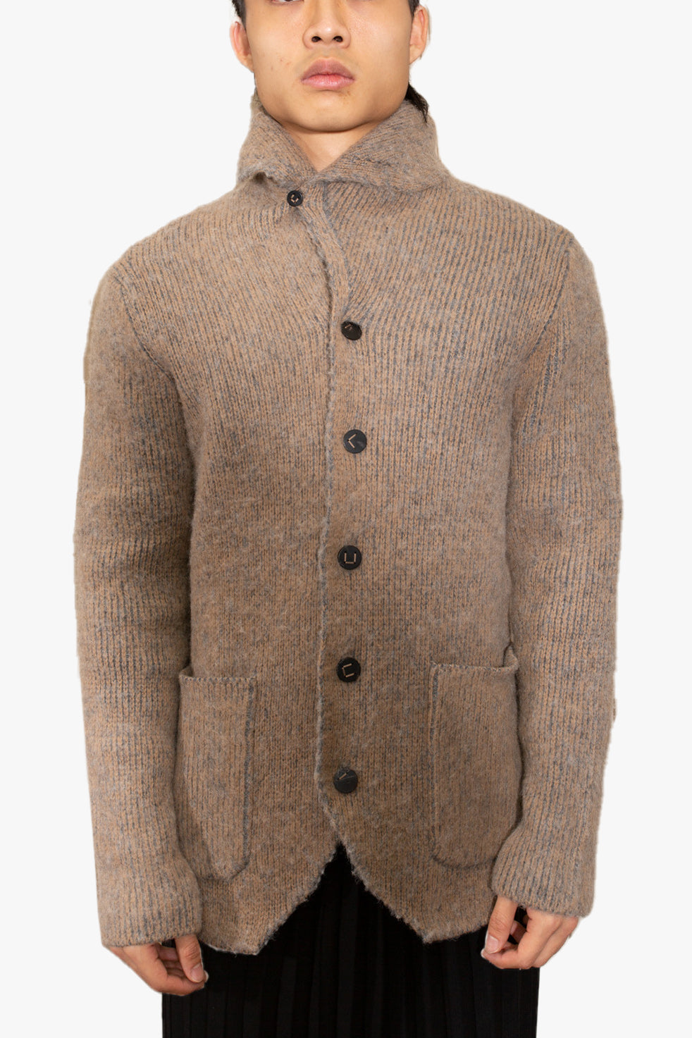 SCARF COLLAR BLAZER