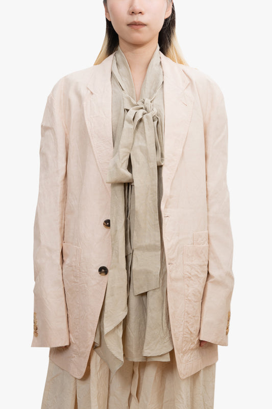 Relaxed coat with big patch pocket