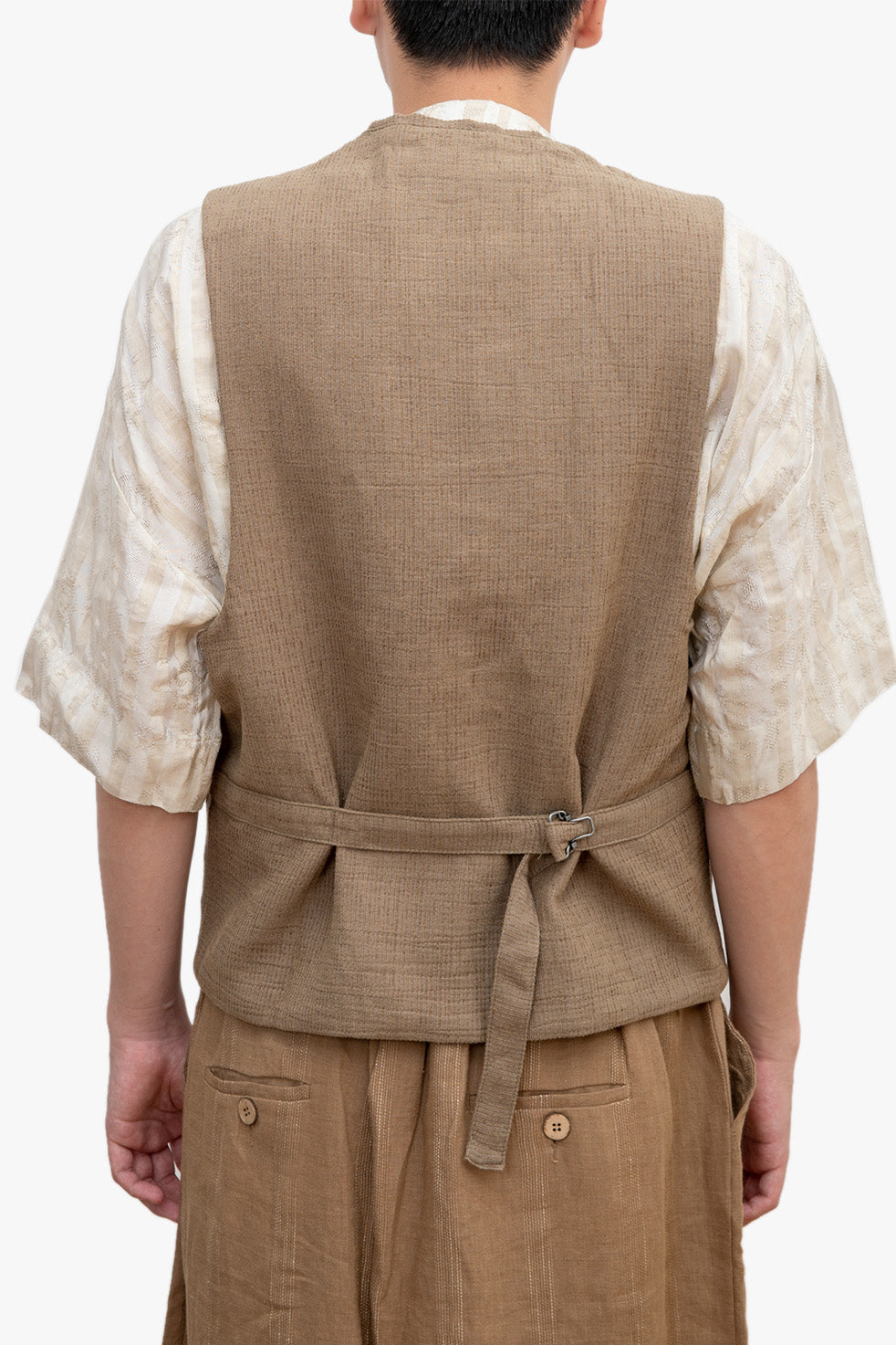 Brown-green Vest