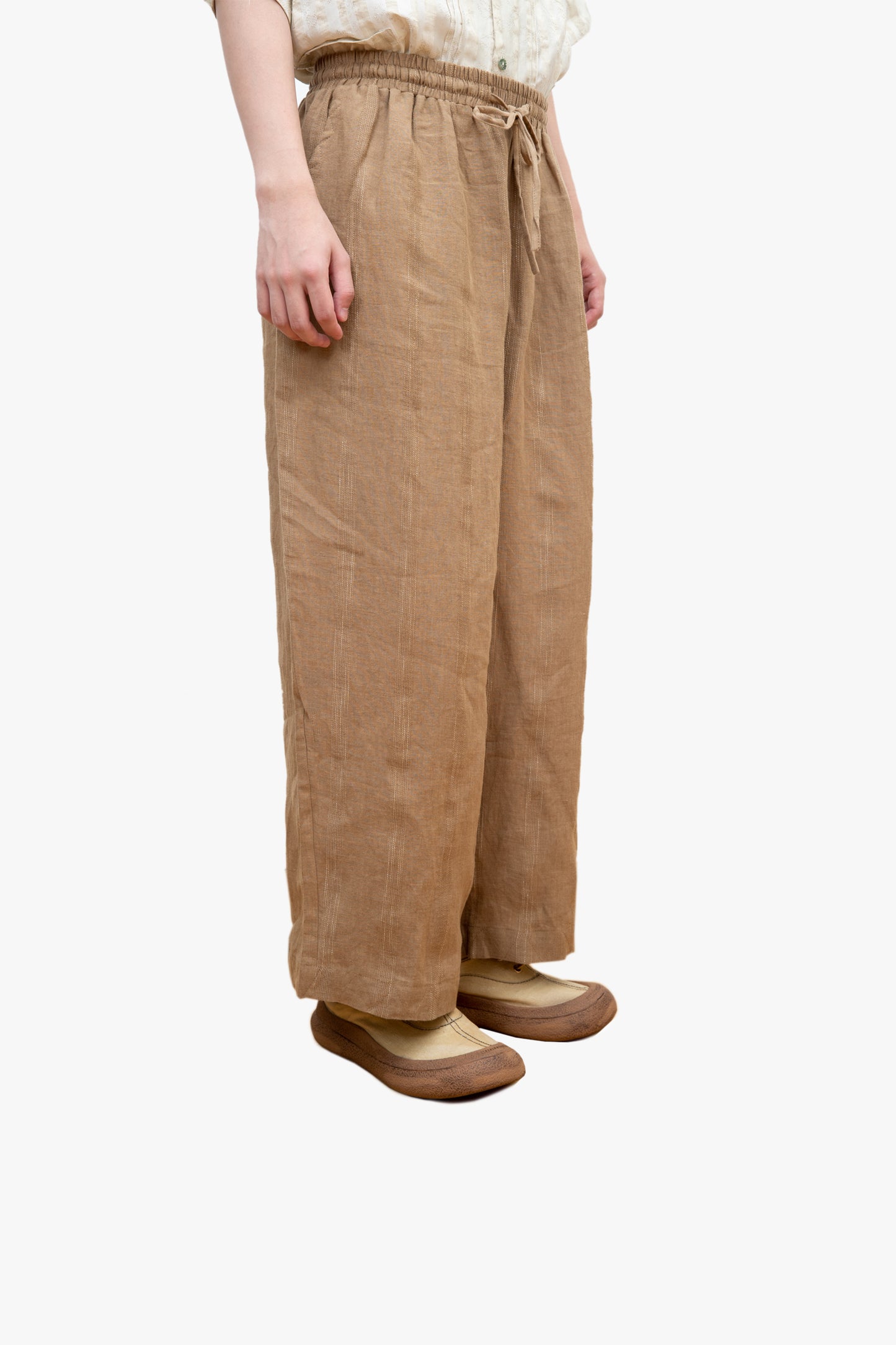 Brown-green Pants
