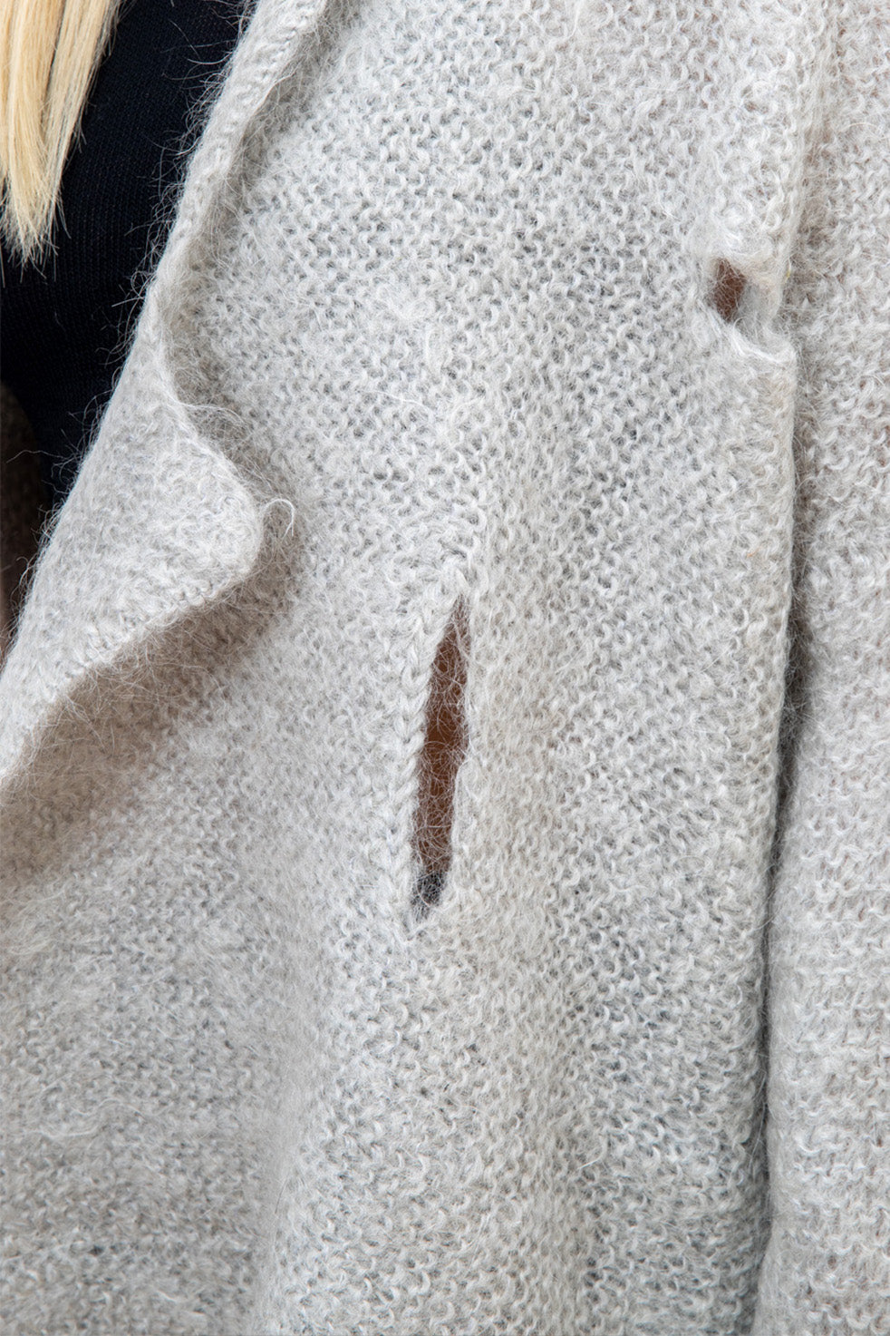 MONACO cardigan Light Grey