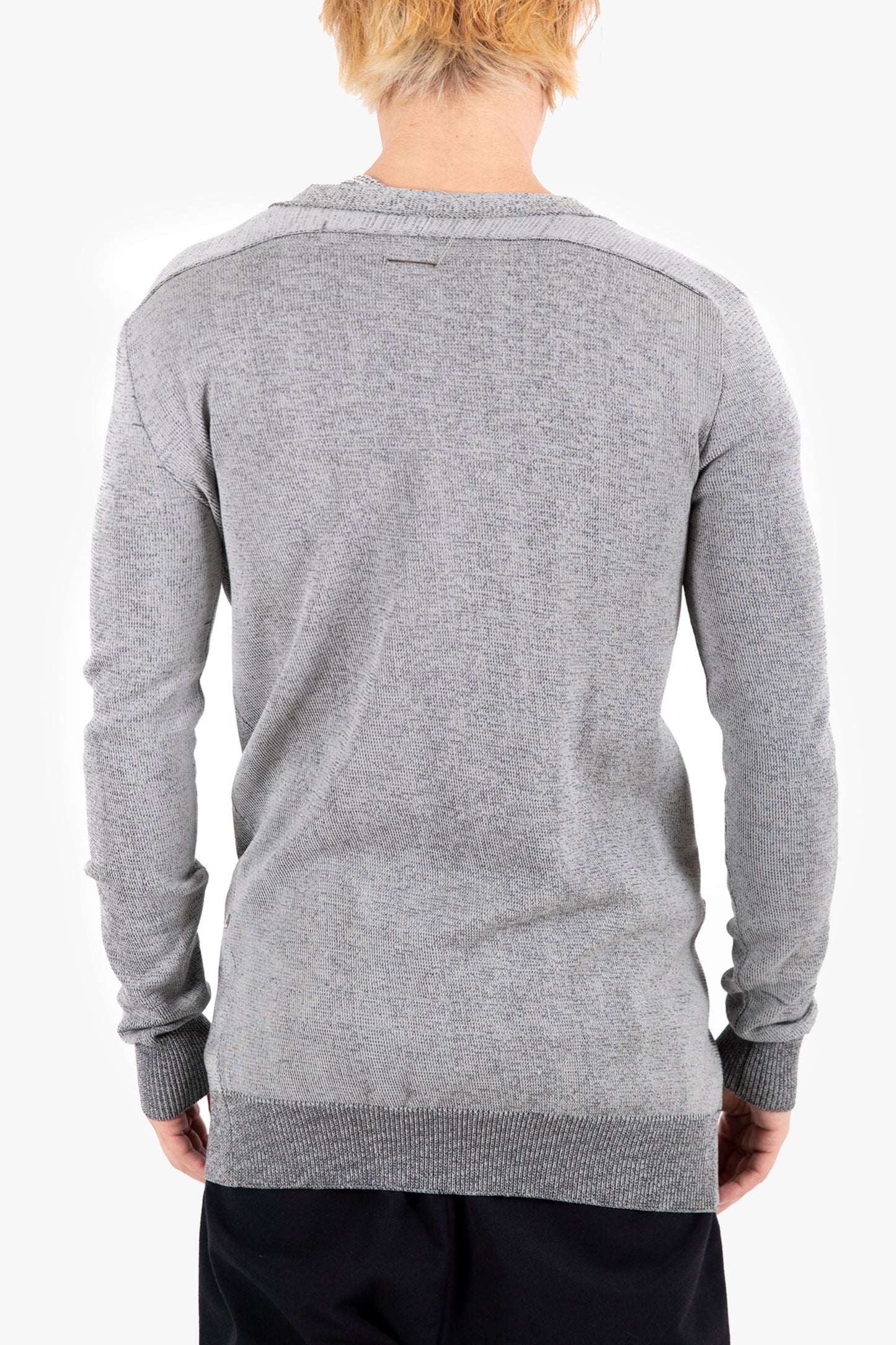 REVERSIBLE KNIT CARDIGAN