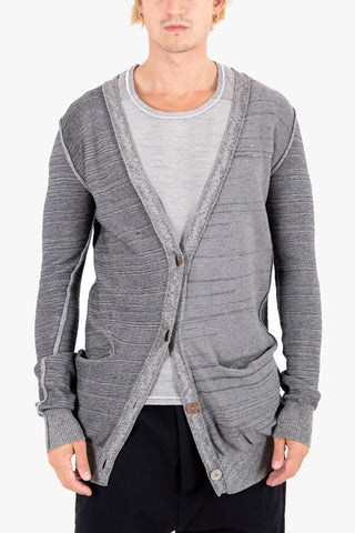 REVERSIBLE KNIT CARDIGAN