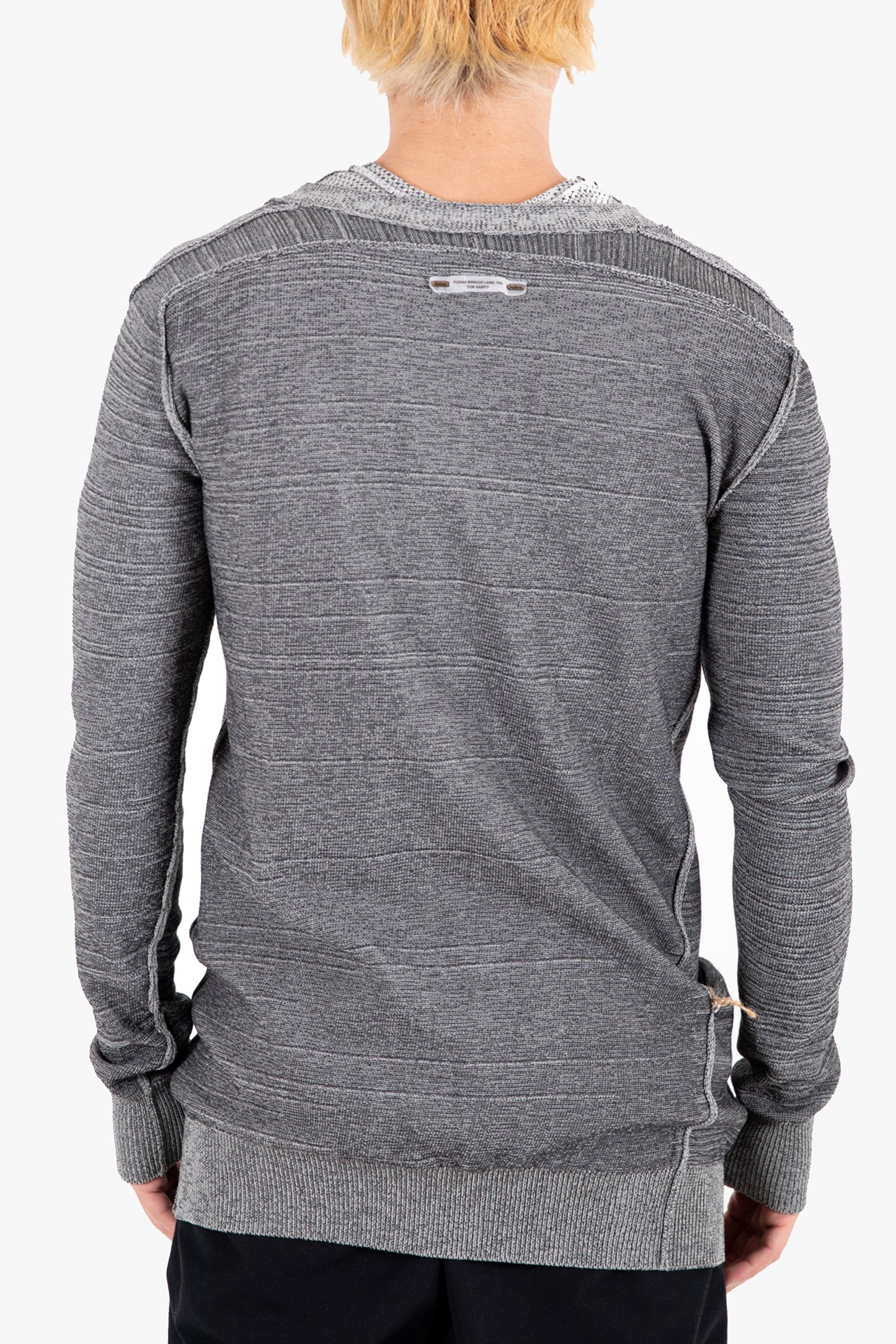 REVERSIBLE KNIT CARDIGAN