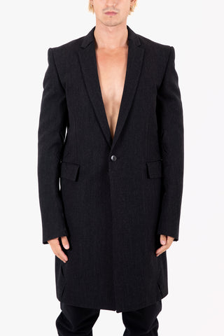 J-047 LONG CRASH SEAM JACKET