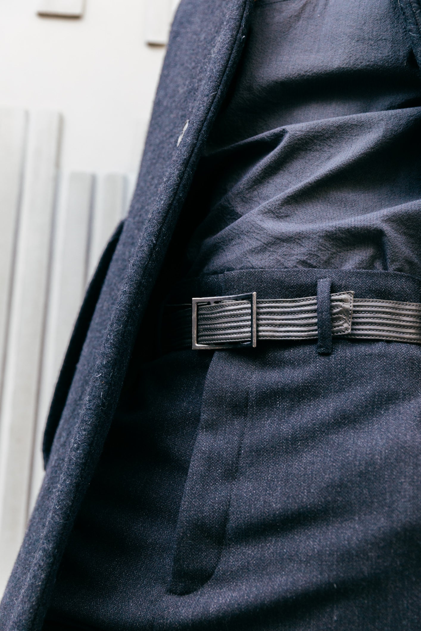 LA-123W WIRED LEATHER BELT