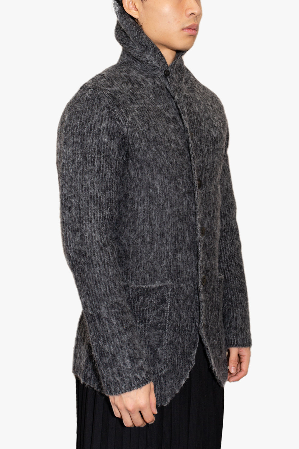 SCARF COLLAR BLAZER