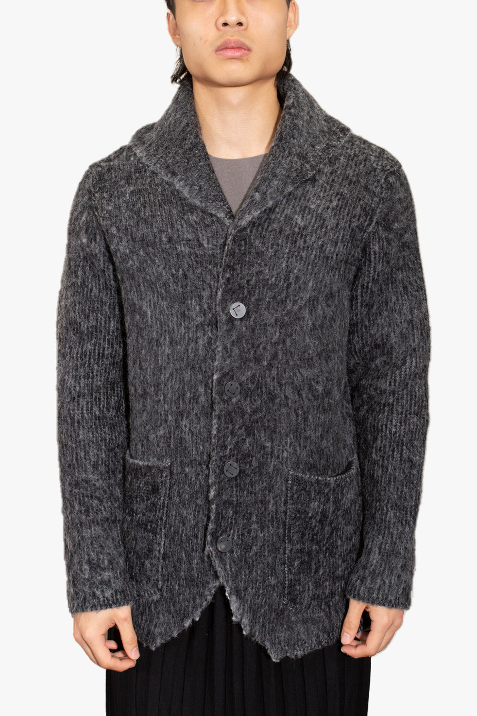 SCARF COLLAR BLAZER