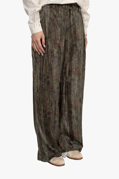 Velvet Wide Pants