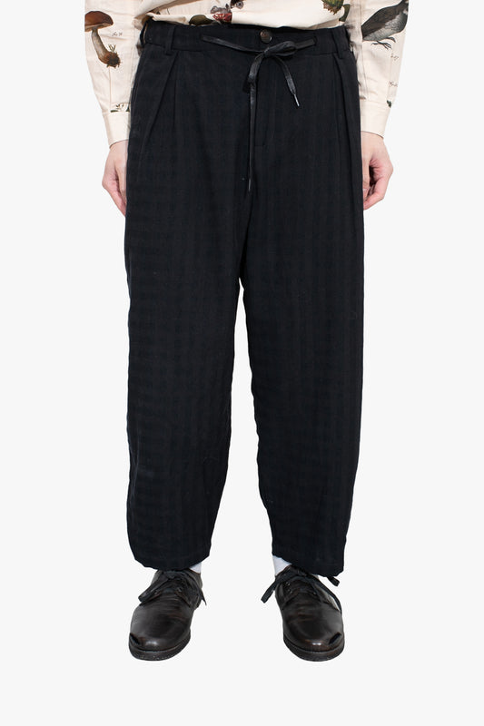 Black Check Loses Pant