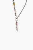 NX10 square labradorite bead necklace