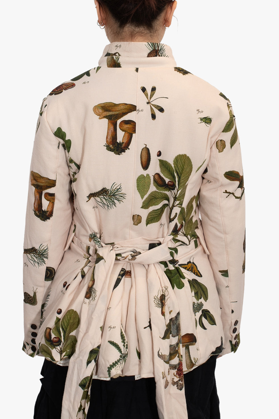 Automne Vert Padded Bow Jacket