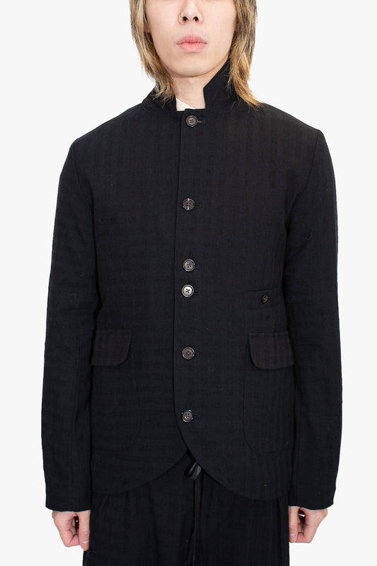 Black Check Winter Jacket