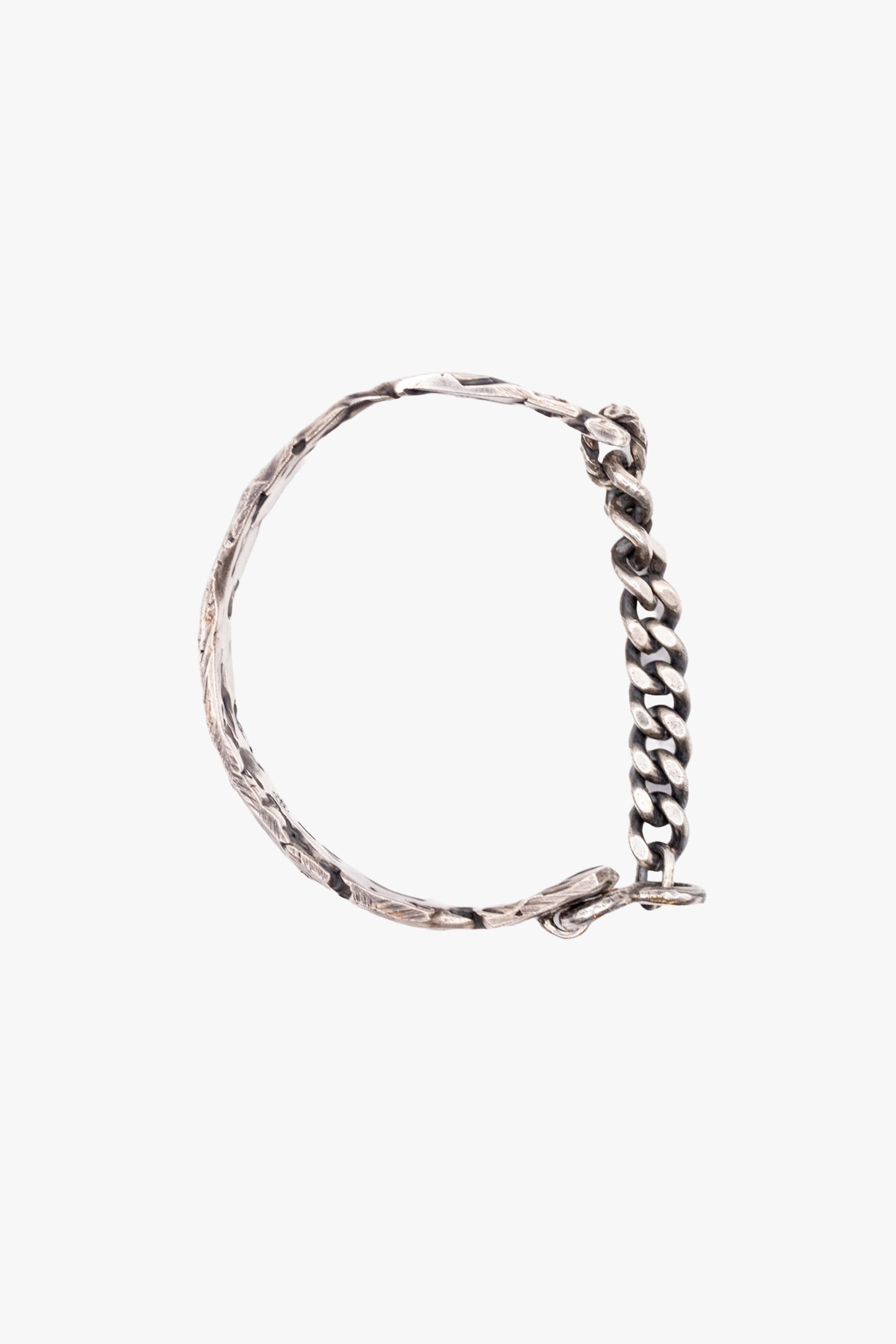 BX01 Cuff Black Stone bangle