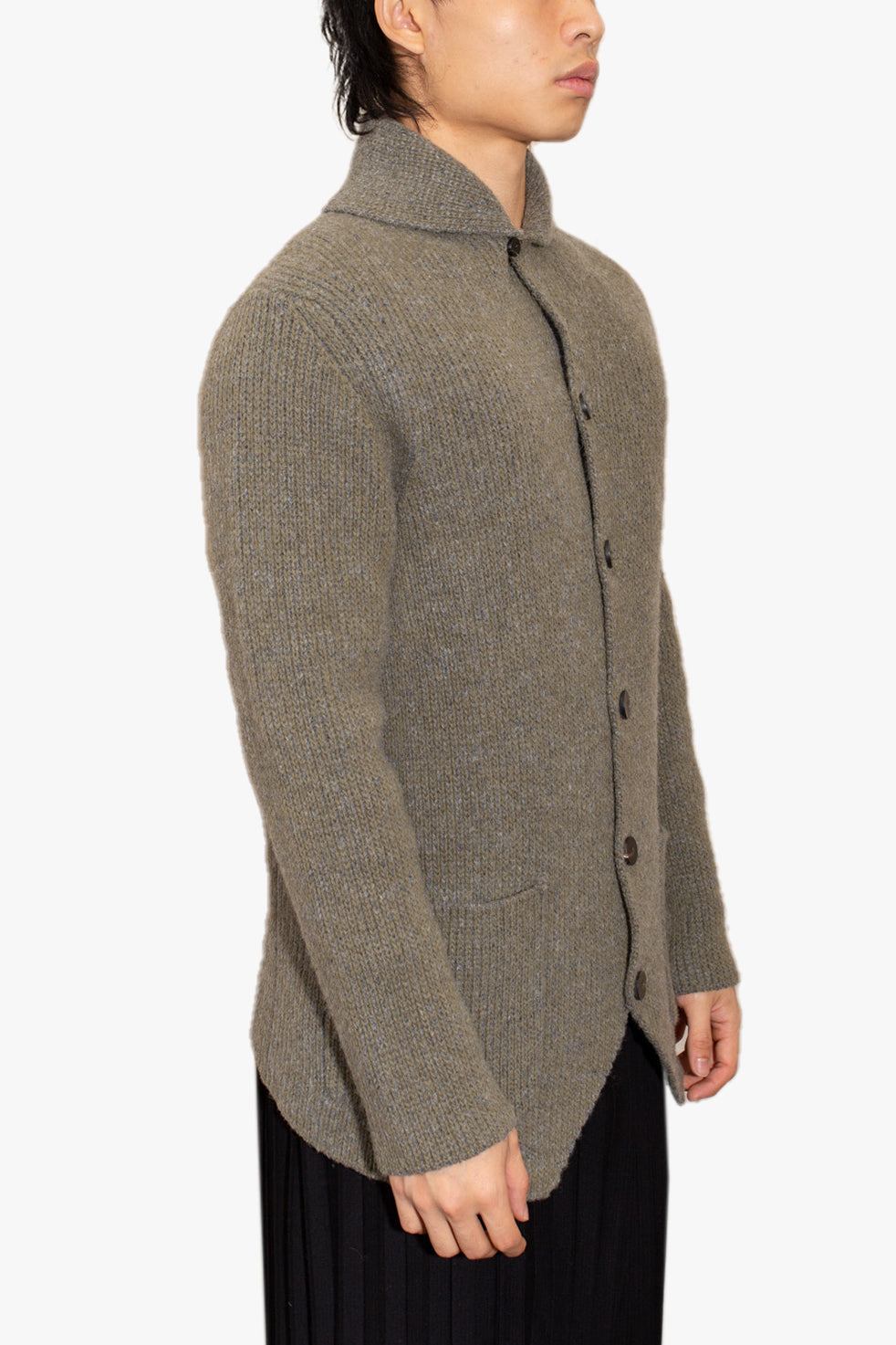 SCARF COLLAR BLAZER