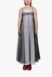 Double-layered Evening Dress
