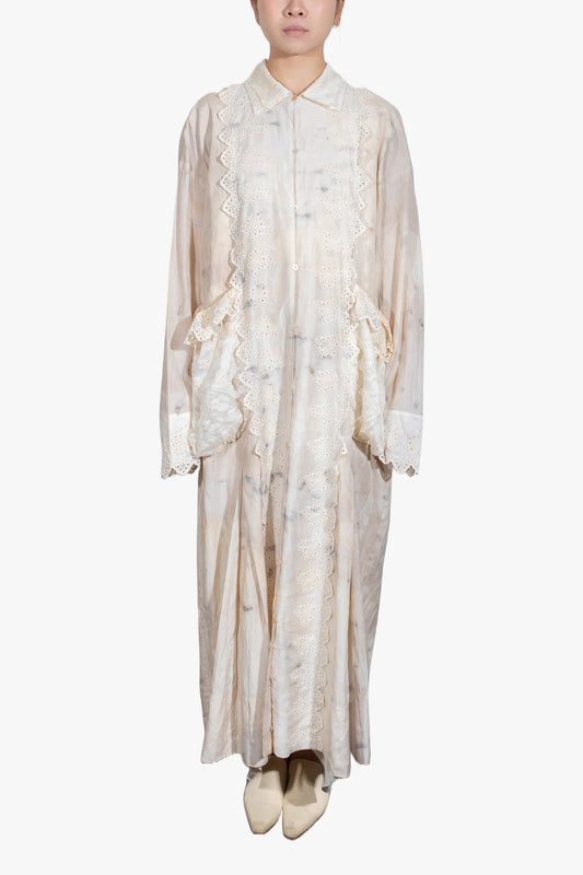 Embroidery long Shirt