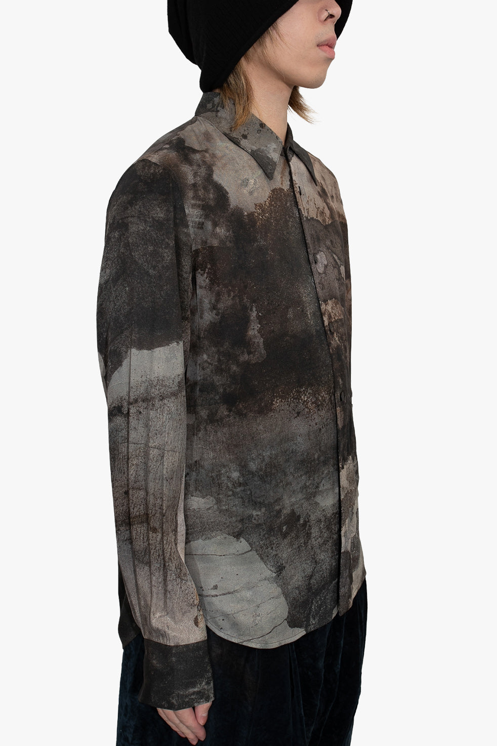 OM2530705- classic digital print shirt