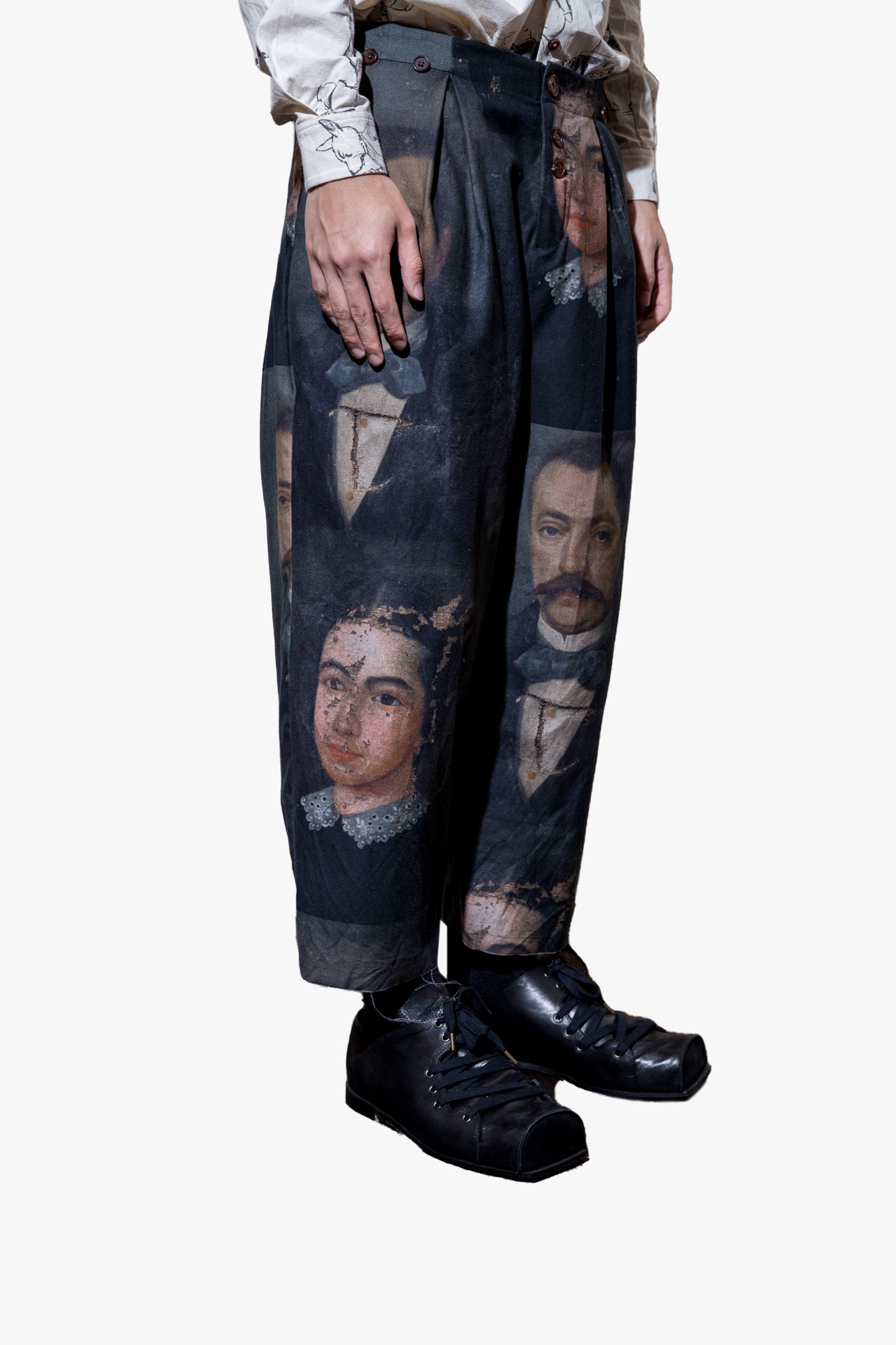 Denim print Pnats