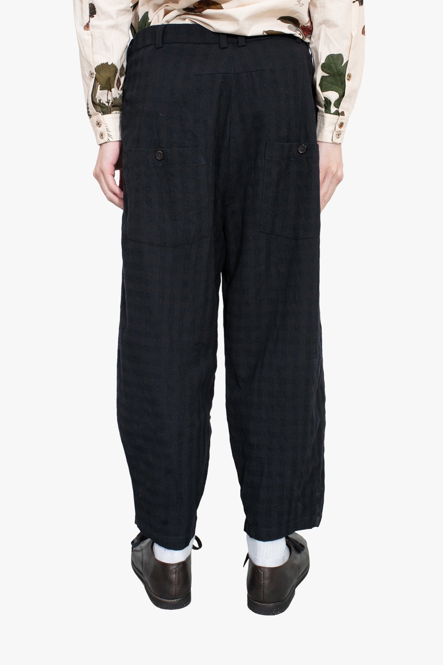 Black Check Loses Pant