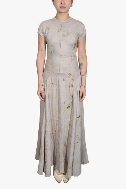 Linen dyed dress