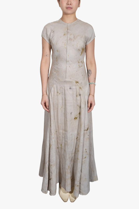 Linen dyed dress