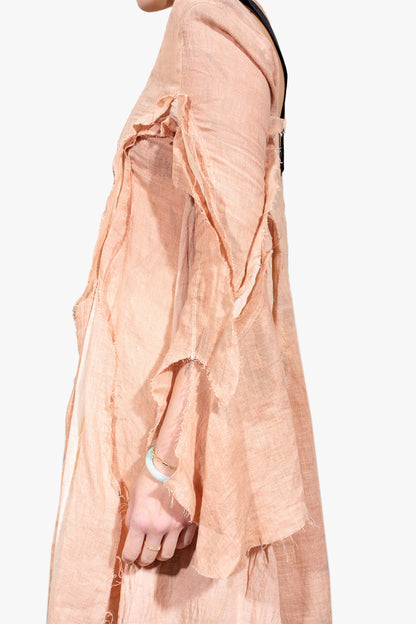 Fit Flare Linen Shirt Top