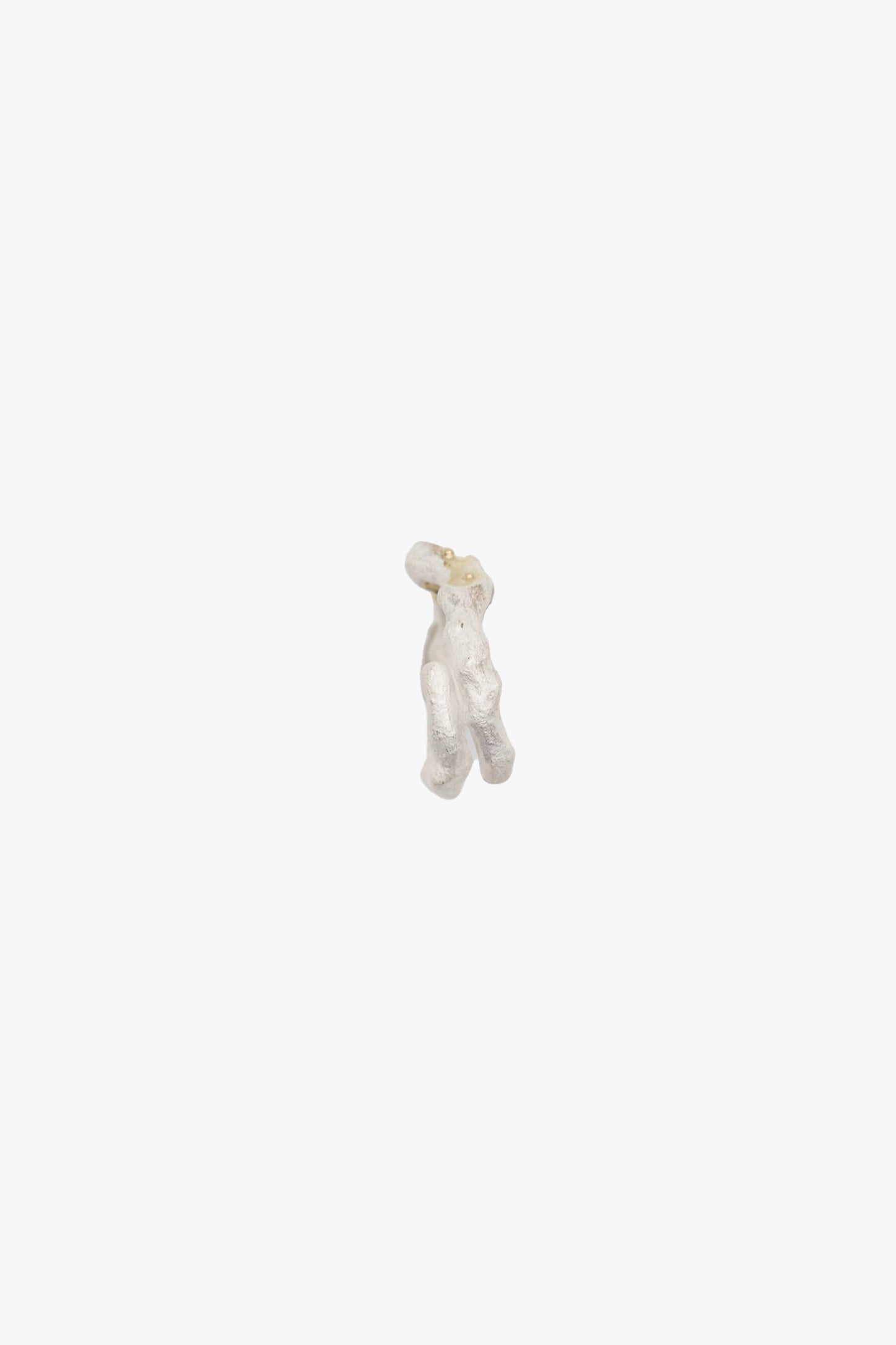 BONE Ring No.3 LONG with 9ct gold