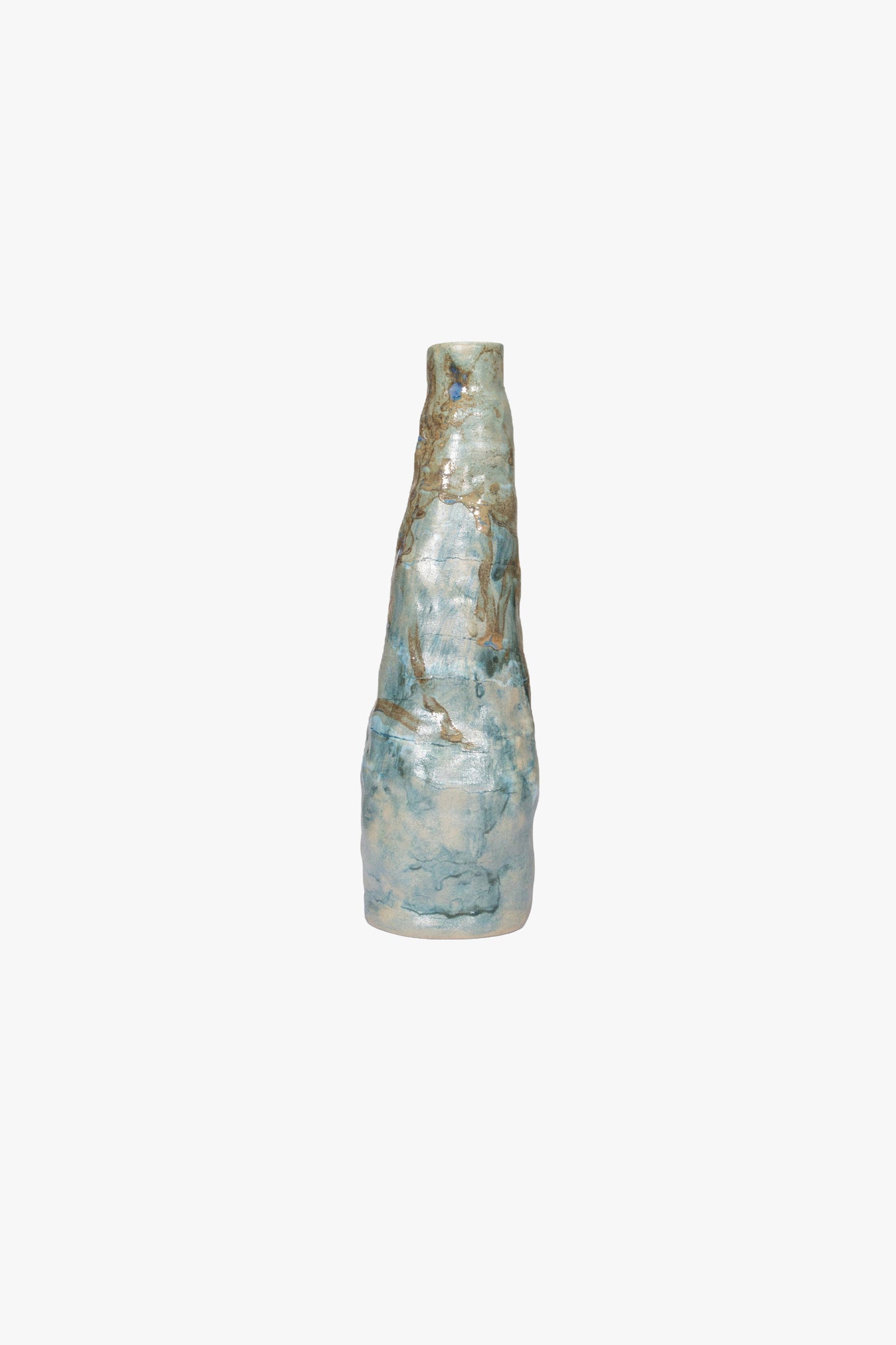 Anji vase blue